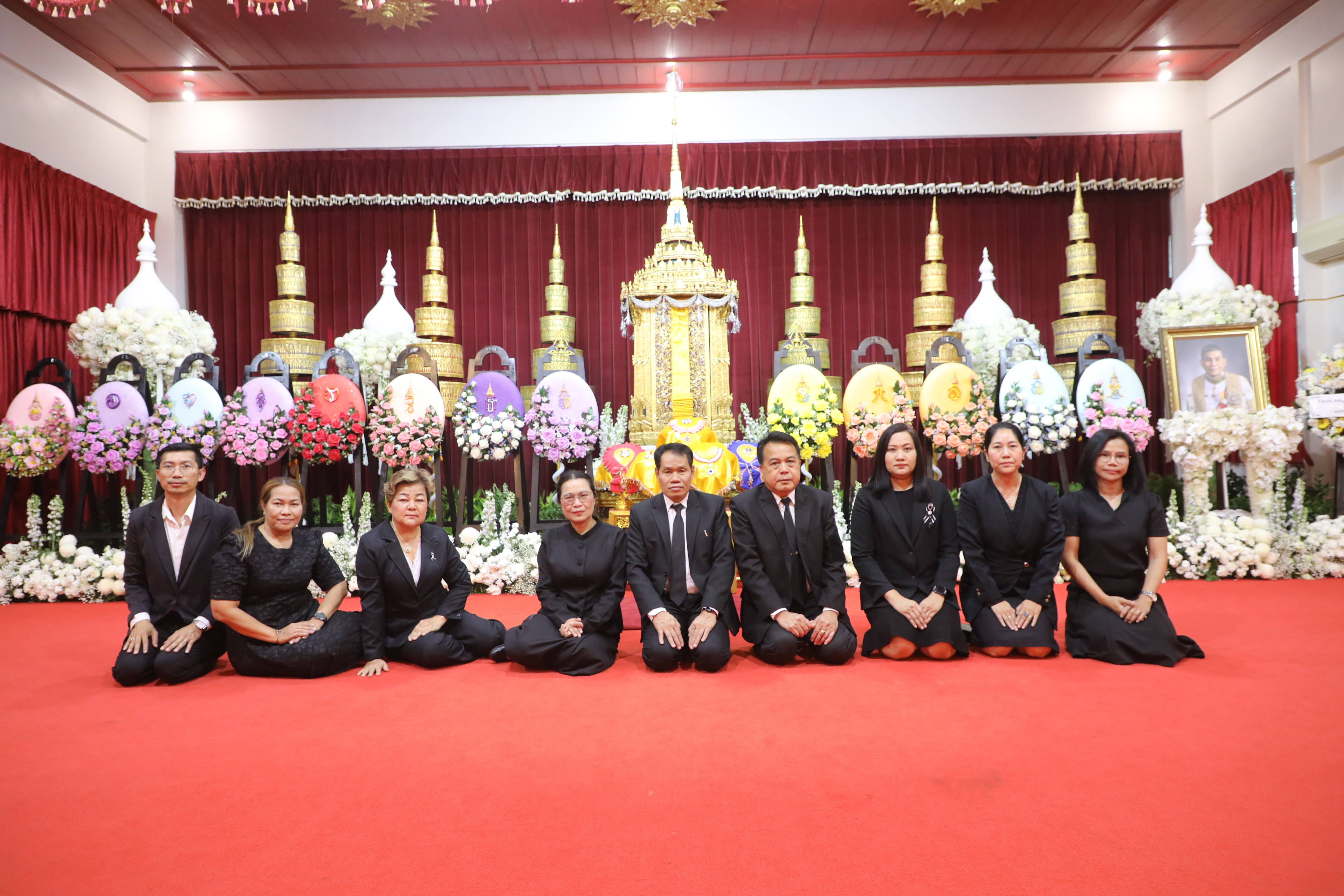 title - ส.ป.ก. ร่วมอาลัย เข้าร่วมงานสวดพระอภิธรรม นายจรัลธาดา กรรณสูต องคมนตรี อดีตปลัดกระทรวงเกษตรและสหกรณ์